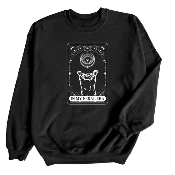 In my Feral Era Tarot Card | Adult Sweatshirt