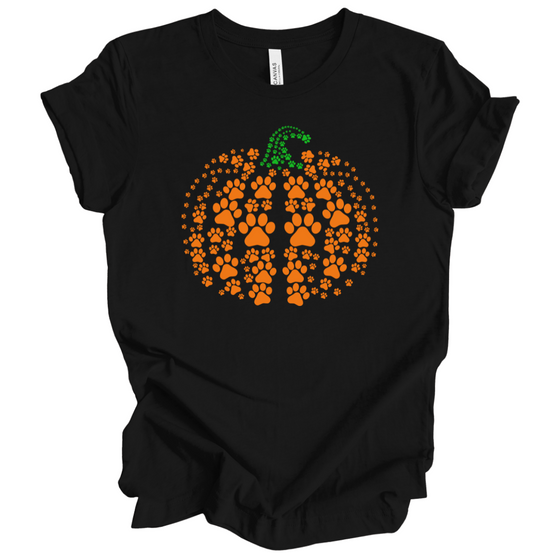 Paw Pumpkin | Adult T-Shirt