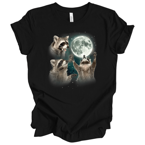 Racoon Moon | Adult T-Shirt