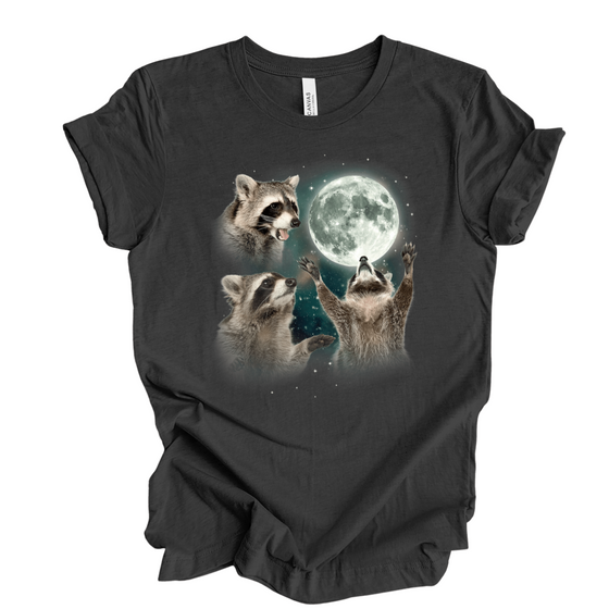 Racoon Moon | Adult T-Shirt