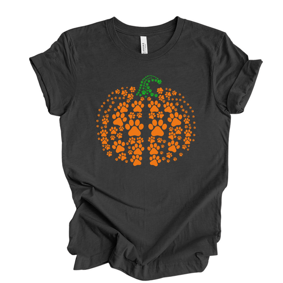 Paw Pumpkin | Adult T-Shirt