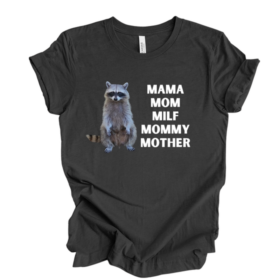 Mama Racoon | Adult T-Shirt