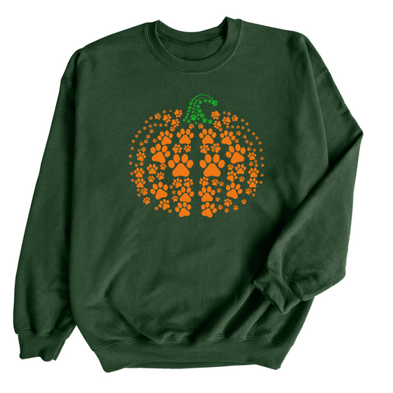 Paw Pumpkin | Adult Sweatshirt