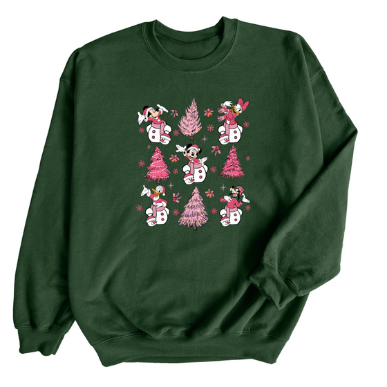 Pink Christmas | Adult Sweatshirt