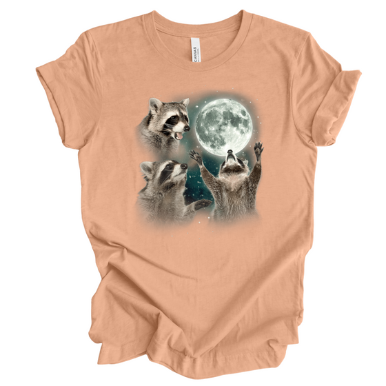 Racoon Moon | Adult T-Shirt