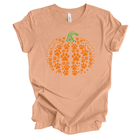 Paw Pumpkin | Adult T-Shirt