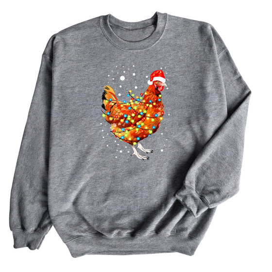 Christmas Chicken | Adult Sweatshirt