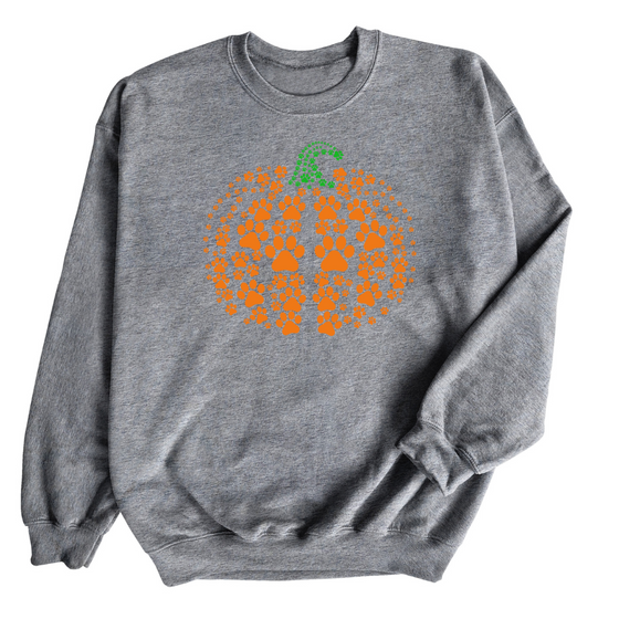 Paw Pumpkin | Adult Sweatshirt