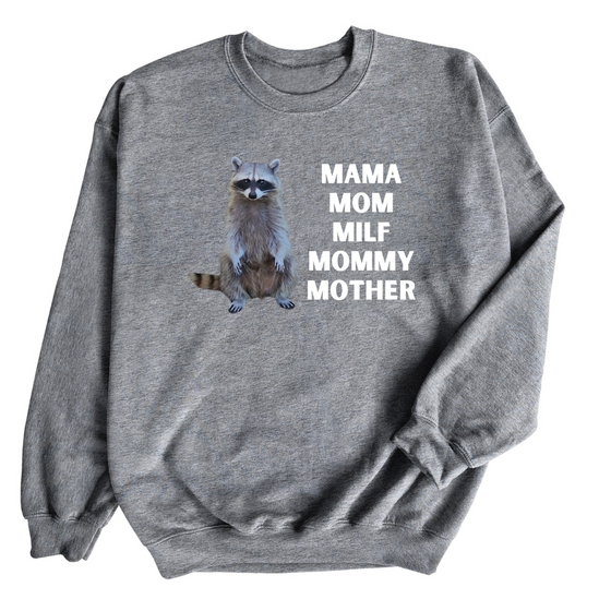 Mama Racoon | Adult Sweatshirt