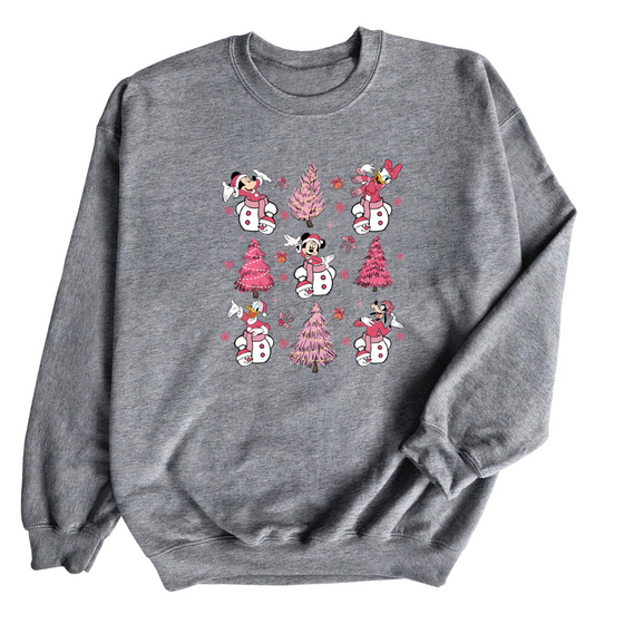 Pink Christmas | Adult Sweatshirt