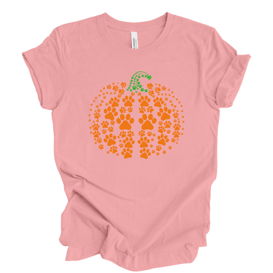 Paw Pumpkin | Adult T-Shirt