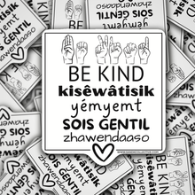  Kindness Languages | Die Cut Stickeru