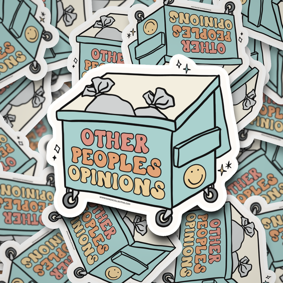 Other People’s Opinions | Die Cut Sticker