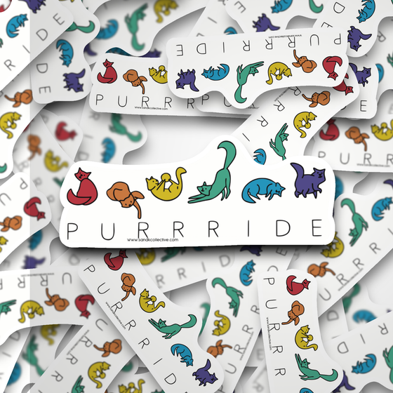 Purrride | Die Cut Sticker