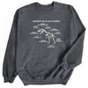 Anatomy of an ALLY-saurus © | Adult Sweatshirt