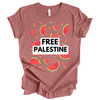 Free Palestine Watermelon | Adult T-Shirt