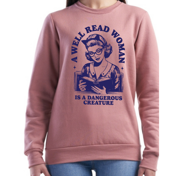 A Well Read Woman | Adult Sweatshirt