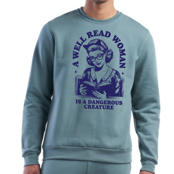 A Well Read Woman | Adult Sweatshirt