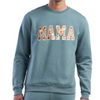 Mama Neutral Floral Applique | Adult Sweatshirt