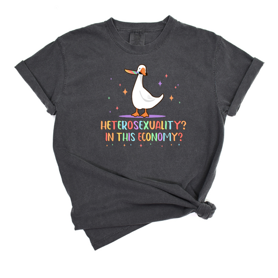 Heterosexuality,in this economy? | Adult T-Shirt