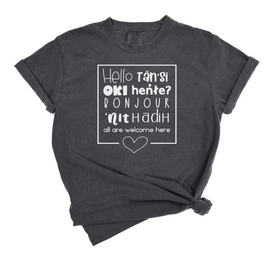 All are Welcome Here | Adult T-Shirt