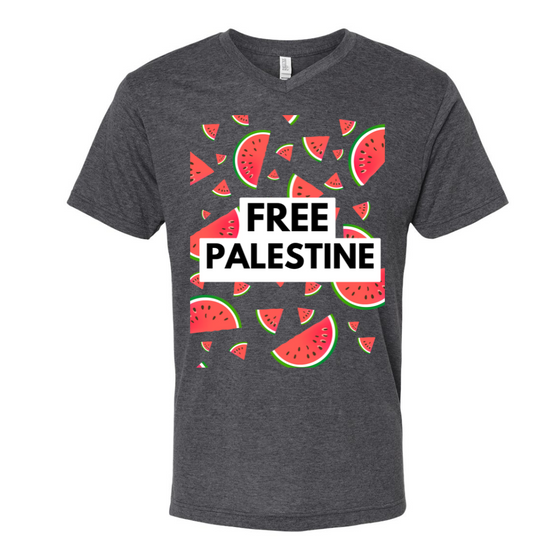 Free Palestine Watermelon | Adult T-Shirt