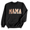 Mama Neutral Floral Applique | Adult Sweatshirt