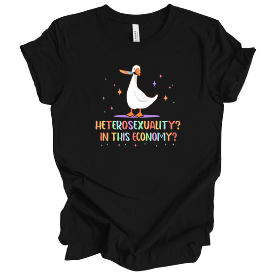 Heterosexuality,in this economy? | Adult T-Shirt