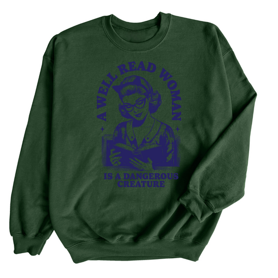 A Well Read Woman | Adult Sweatshirt