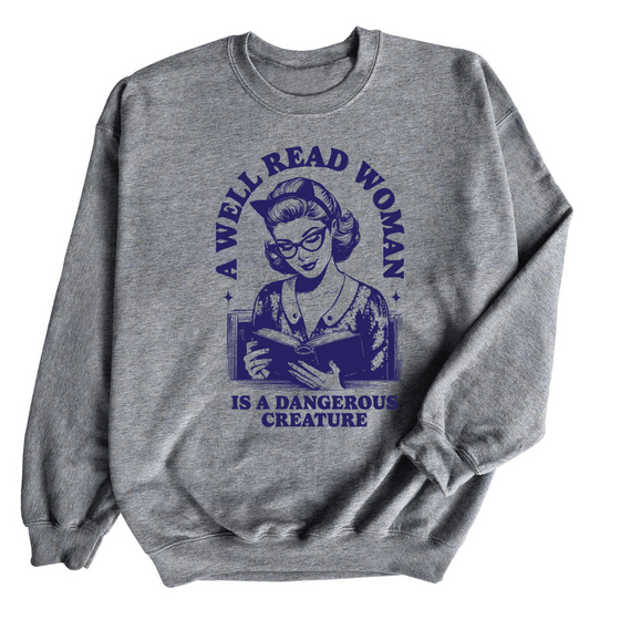 A Well Read Woman | Adult Sweatshirt