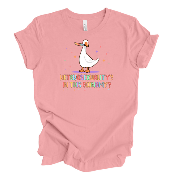 Heterosexuality,in this economy? | Adult T-Shirt