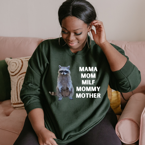 Mama Racoon | Adult Sweatshirt