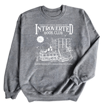  Introverted Book Club | Adult Sweatshirt