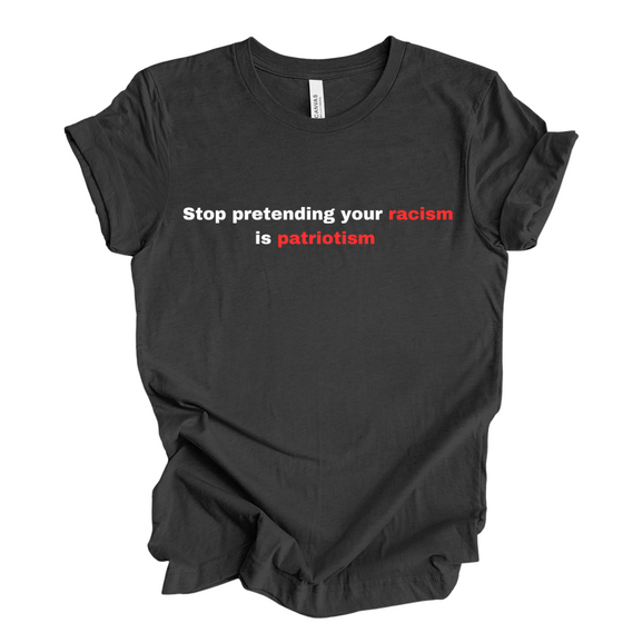 Stop pretending  | Adult T-Shirt