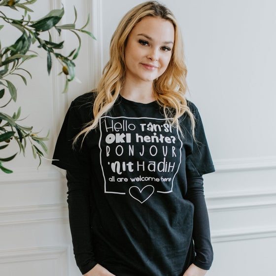 All are Welcome Here | Adult T-Shirt