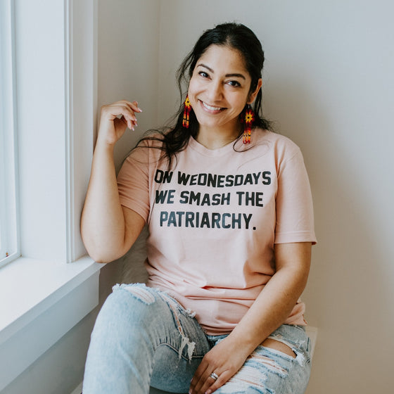 On Wednesdays We Smash the Patriarchy | Adult T-Shirt