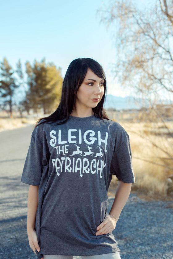 Sleigh the Patriarchy © | Adult T-Shirt