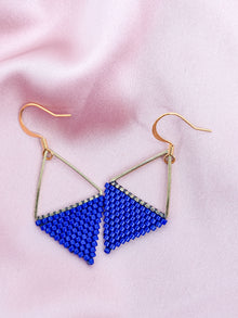  Triangle Dangles Blue