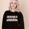 Lace Mama Embroidery | Adult Sweatshirt