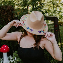  Indigenous Floral felt hat