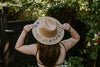 Indigenous Floral felt hat