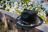 Samples Indigenous Floral felt hat