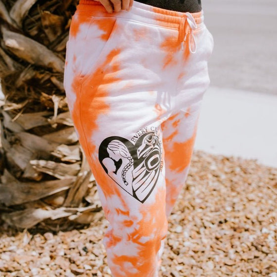 2022 Every Child Matters Hand Dyed Orange | Adult Sweatpants - S & K Collective