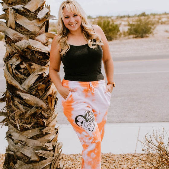 2022 Every Child Matters Hand Dyed Orange | Adult Sweatpants - S & K Collective