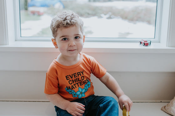 2023 Every Child Mattters Bamboo/Cotton | Little and Lively Kids T-Shirt - S & K Collective