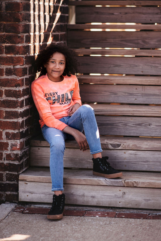 Every Child Matters Indigenous Language © Hand Dyed Kids Crew