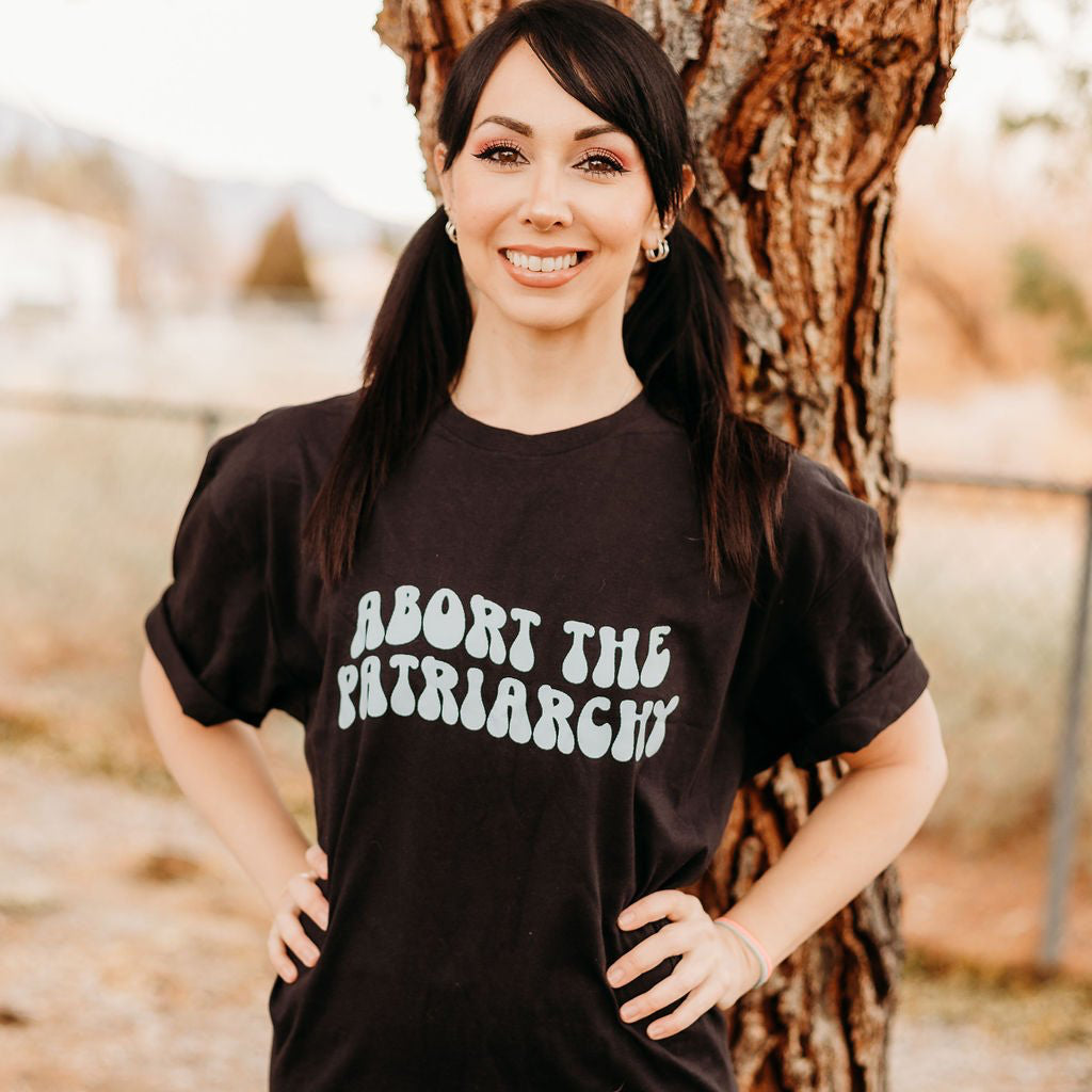 Abort the Patriarchy | Adult T-Shirt - S & K Collective