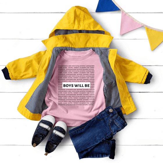 Boys Will Be | Kids T-Shirt - S & K Collective