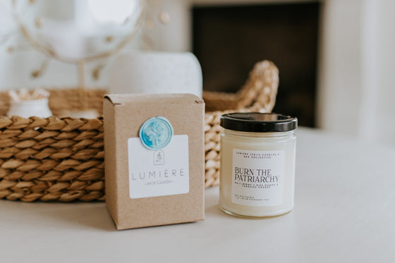 Burn The Patriarchy | Candle - S & K Collective