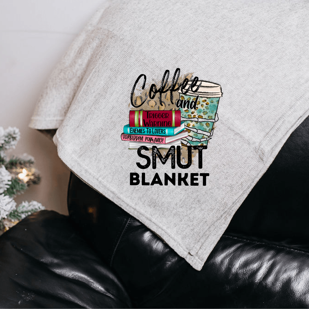 Coffee and smut Sweater Blanket - S & K Collective